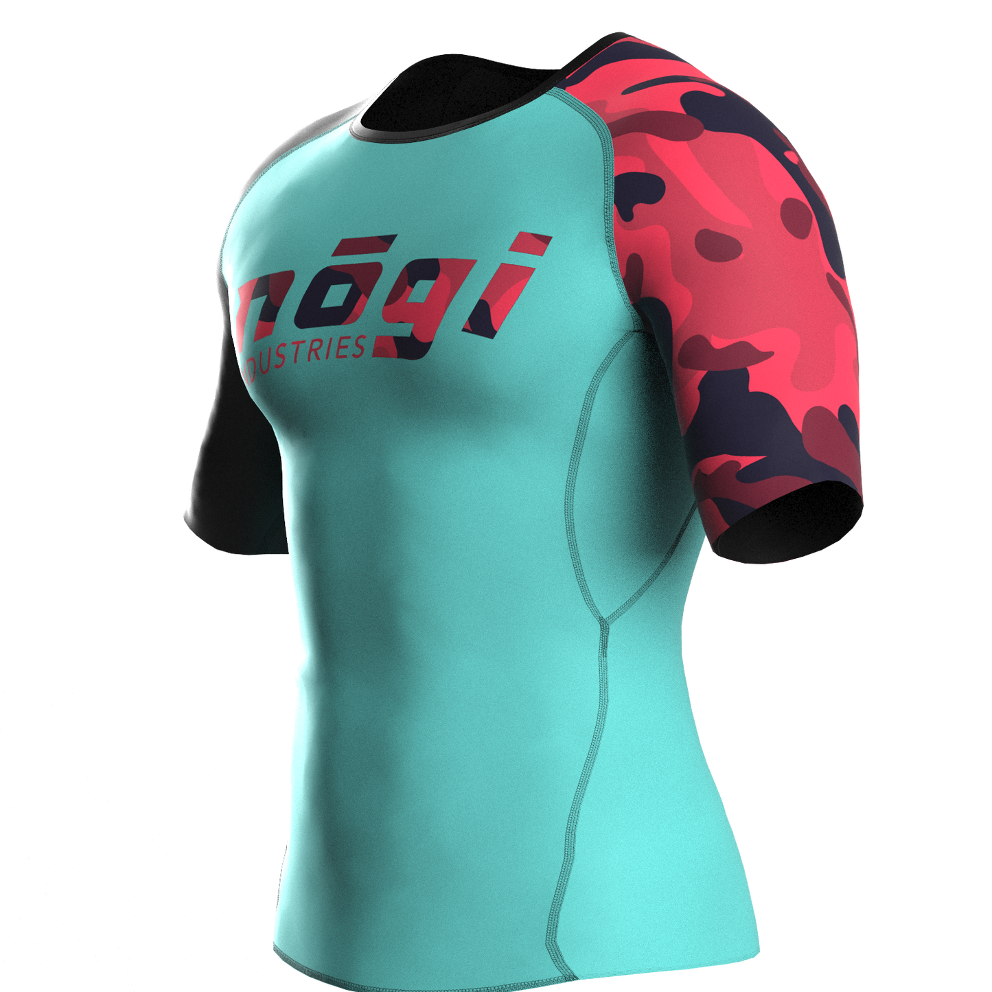 Recall Camo Short Sleeve Rash Guard - Get it from Bo