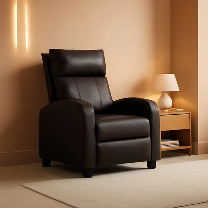 Recliner Chair With Adjustable Footrest And Reclining Back - Get it from Bo