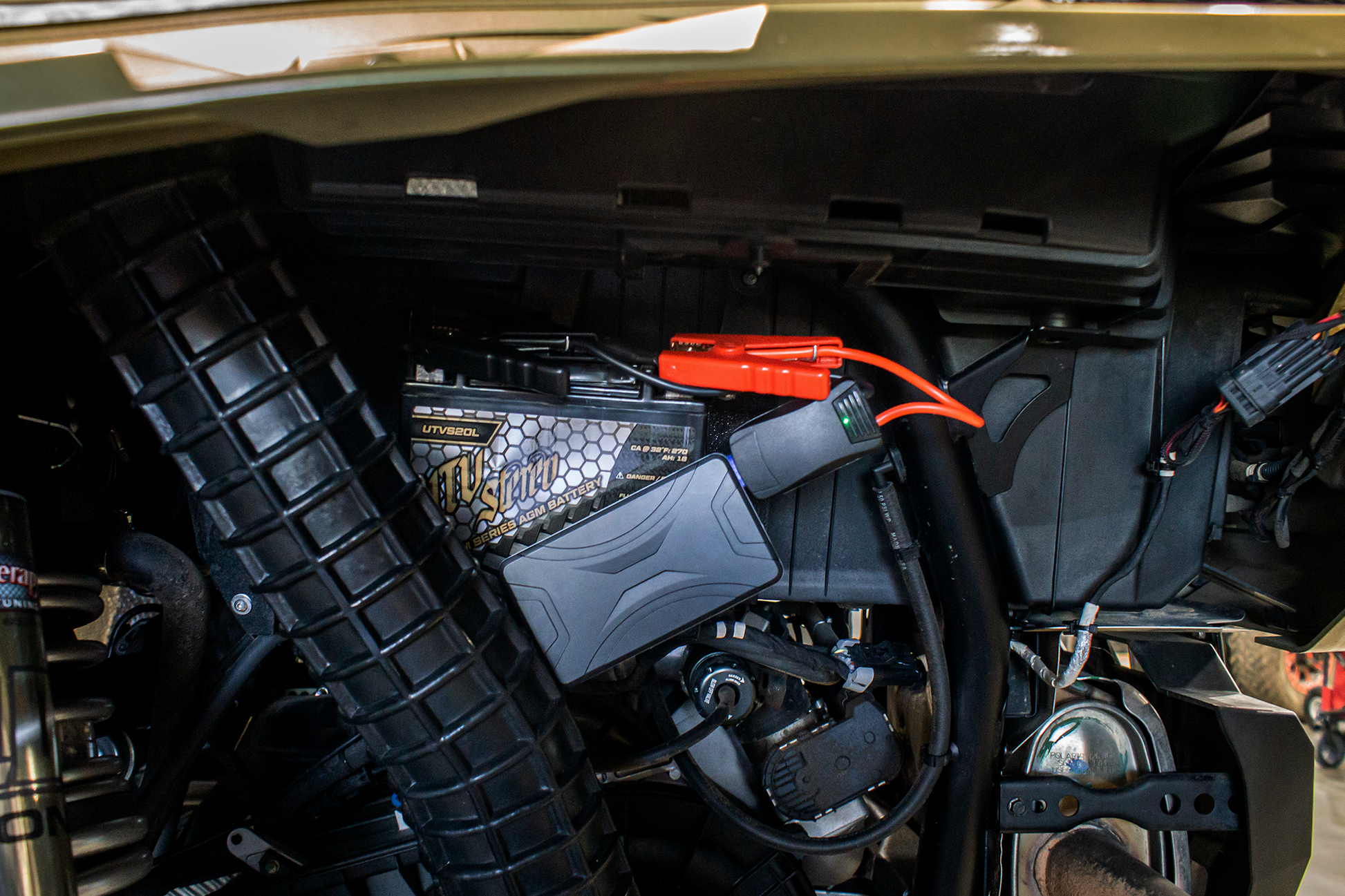 Can-Am® Defender 2nd Battery Kit | UTVS-DEF-2BATT-KIT Dunes 2 Dezert SXS