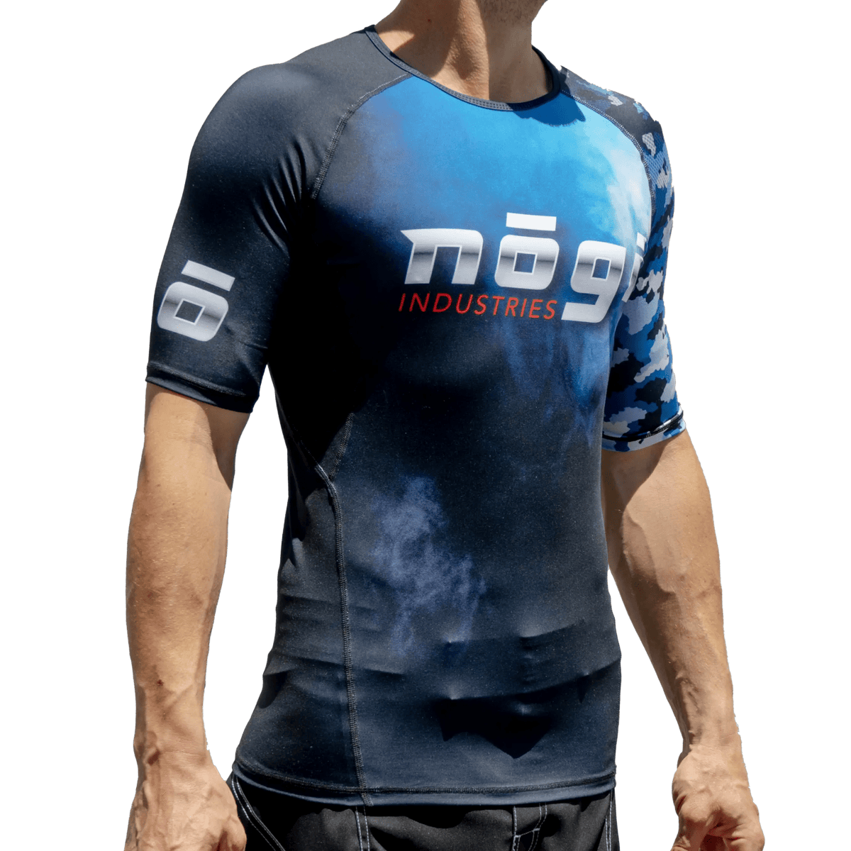 Resistance Camo Short Sleeve Rash Guard - Get it from Bo
