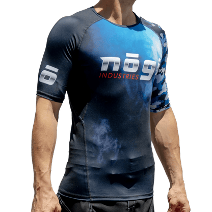 Resistance Camo Short Sleeve Rash Guard - Get it from Bo