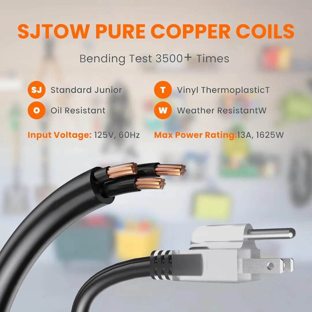 Retractable Extension Cord Reel-12/14/16 AWG - Get it from Bo