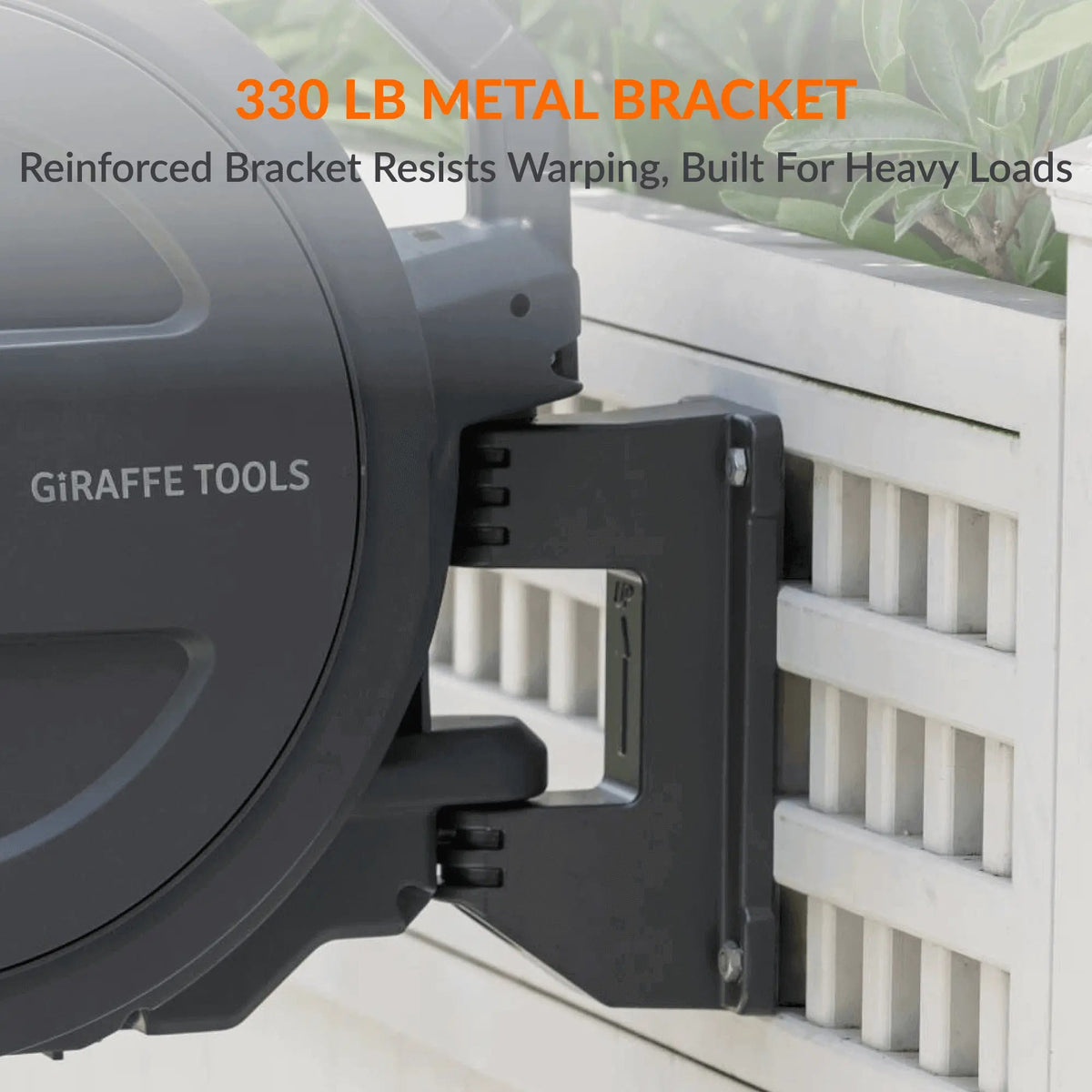 Retractable Garden Hose Reel-1/2in-100ft - Get it from Bo