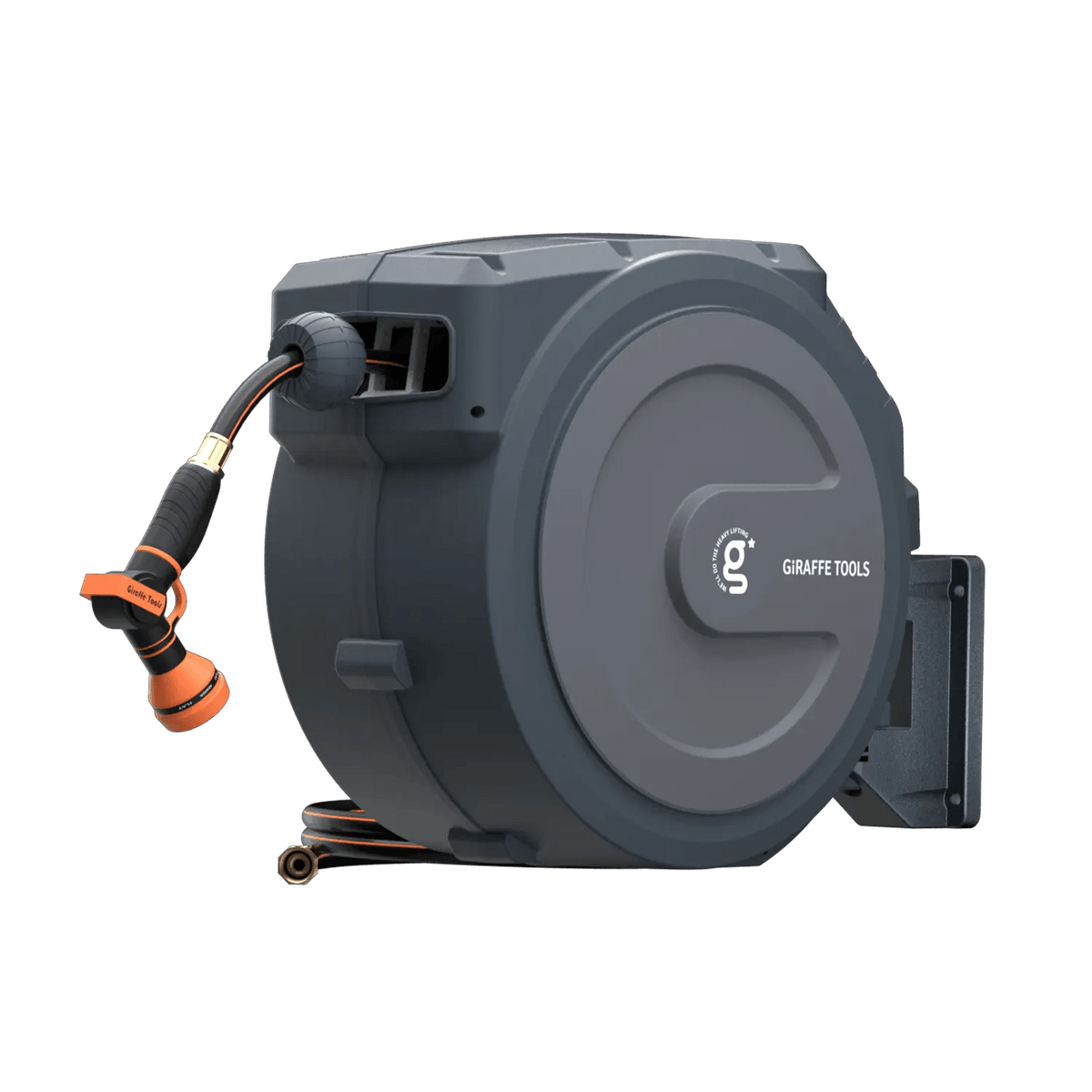 Retractable Garden Hose Reel-1/2in-130ft - Get it from Bo