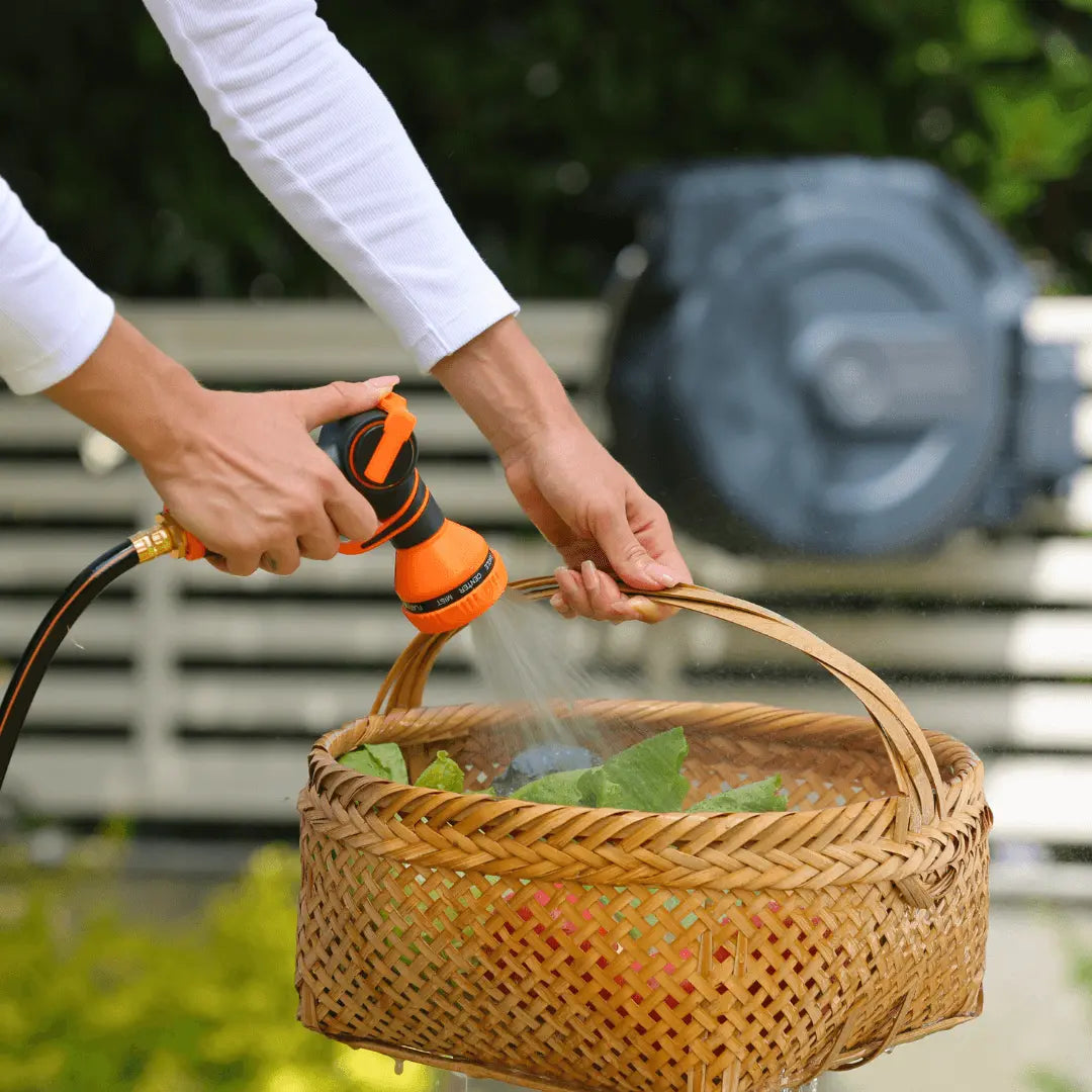 Retractable Garden Hose Reel-5/8 in-115ft - Get it from Bo