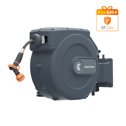 Retractable Garden Hose Reel-5/8 in-115ft - Get it from Bo
