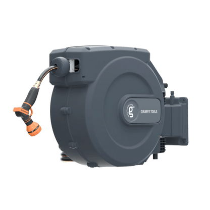 Retractable Garden Hose Reel 62ft-155ft - Get it from Bo
