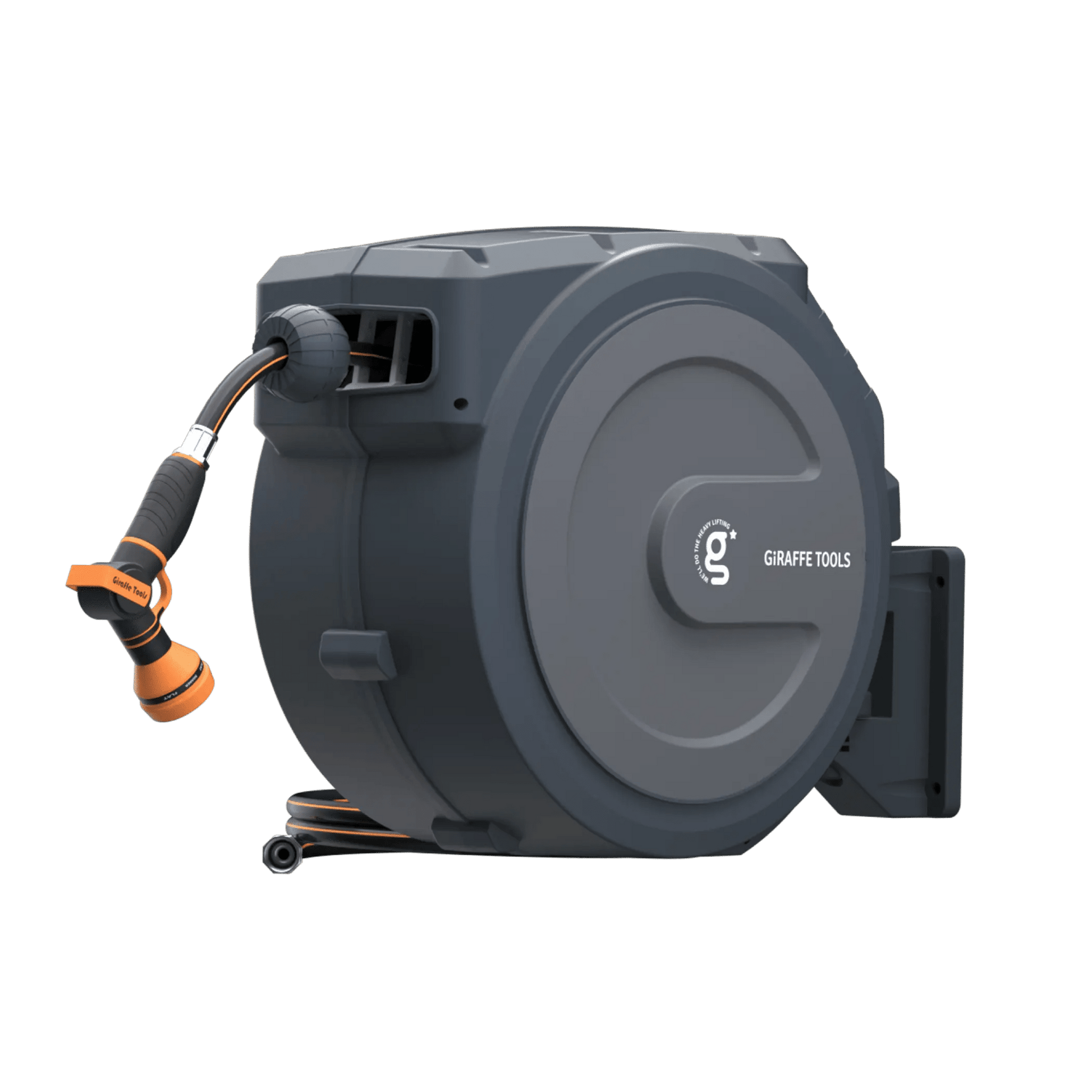 Retractable Garden Hose Reel 62ft-155ft - Get it from Bo