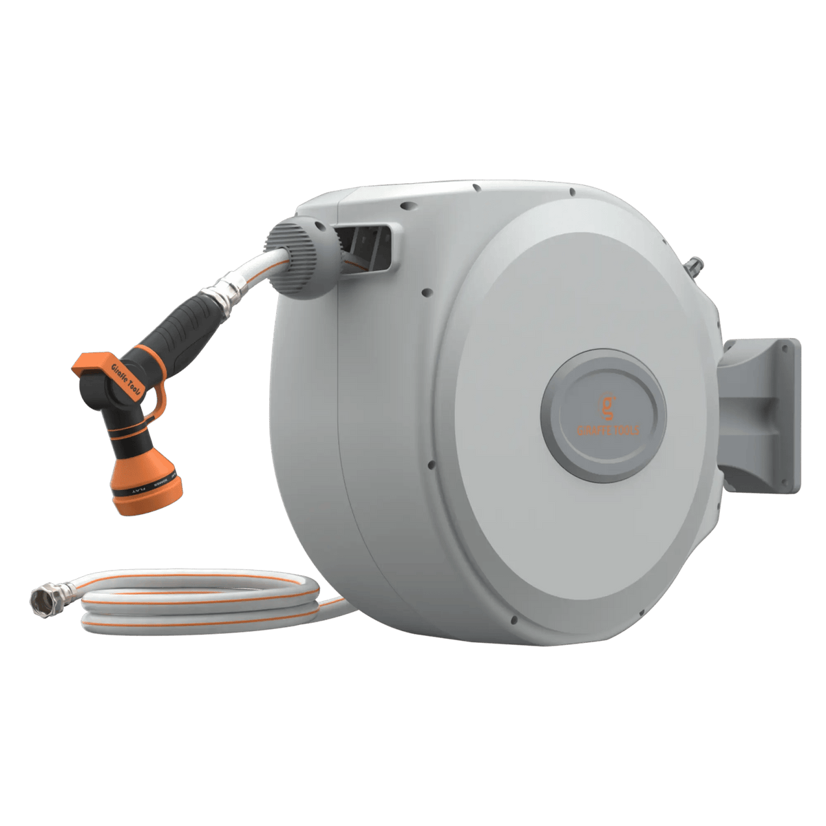 Retractable Garden Hose Reel 62ft-155ft - Get it from Bo