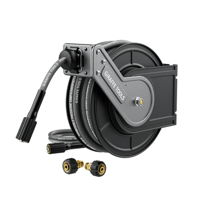 Retractable Pressure Hose Reel-1/4in - Get it from Bo