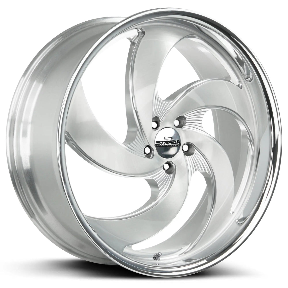 Retro 5 Brushed Face Silver Milled Ss - Get it from Bo