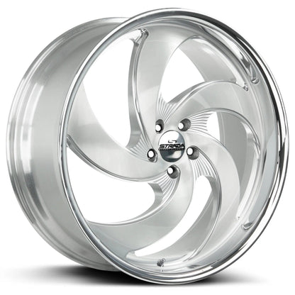 Retro 5 Brushed Face Silver Milled Ss - Get it from Bo