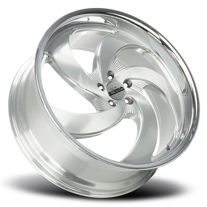 Retro 5 Brushed Face Silver Milled Ss - Get it from Bo