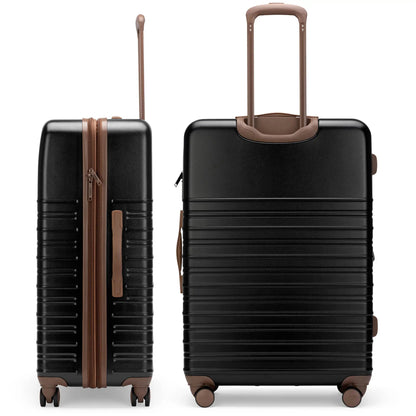 Retro Trek 3-Piece Expandable Hardside Spinner Luggage Set - Get it from Bo