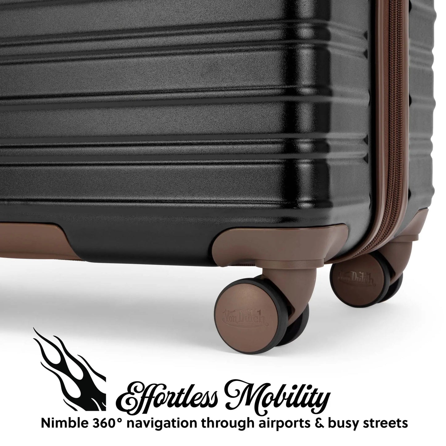 Retro Trek 3-Piece Expandable Hardside Spinner Luggage Set - Get it from Bo