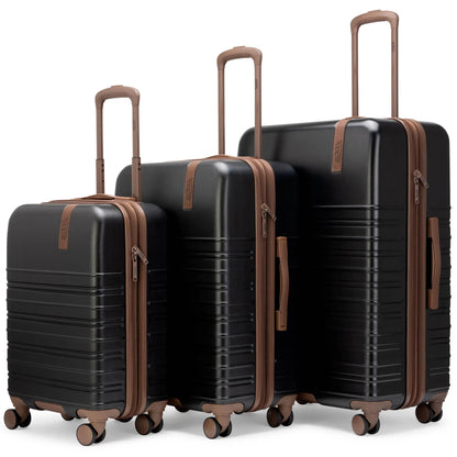 Retro Trek 3-Piece Expandable Hardside Spinner Luggage Set - Get it from Bo