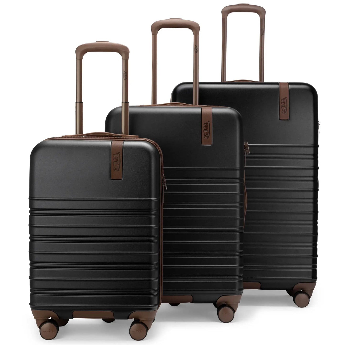 Retro Trek 3-Piece Expandable Hardside Spinner Luggage Set - Get it from Bo