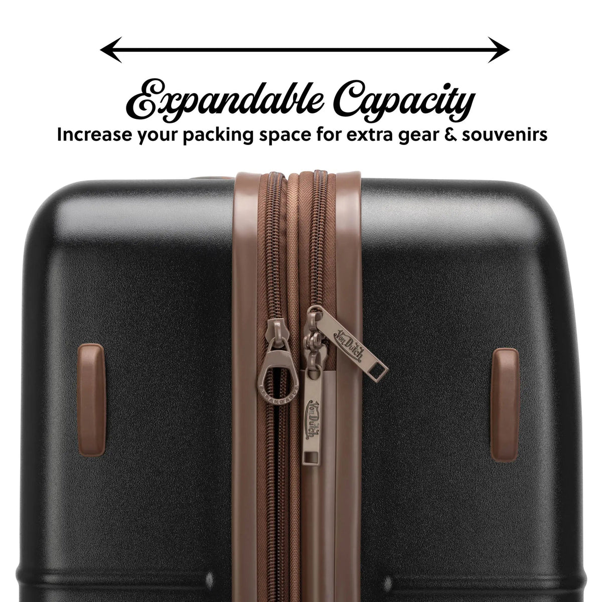 Retro Trek 3-Piece Expandable Hardside Spinner Luggage Set - Get it from Bo