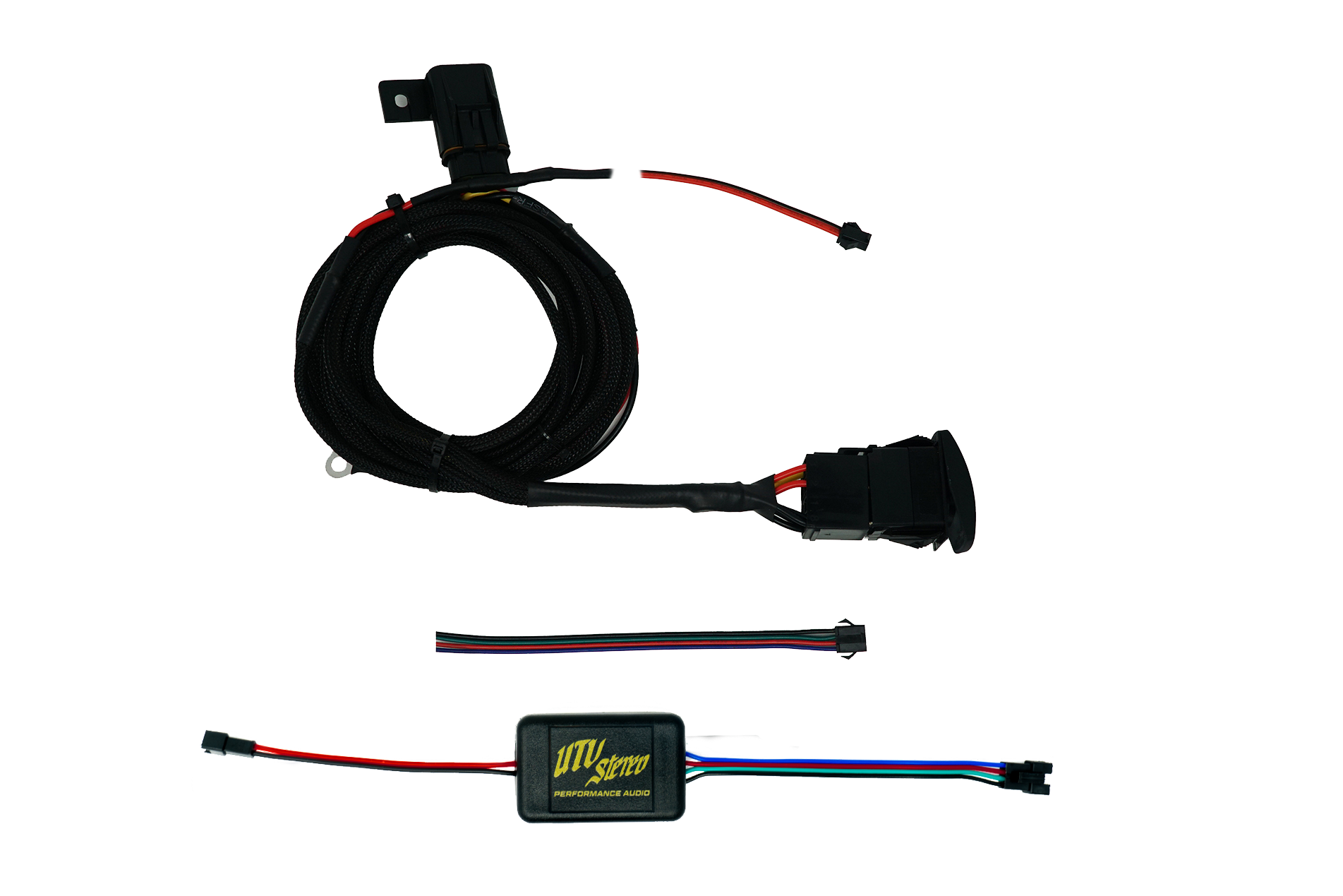 6.5" RGB LED Speaker Rings (Pair) | UTVS-65LSR Dunes 2 Dezert SXS