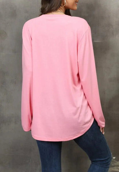 Round Neck Loose Fit Sweater - Get it from Bo