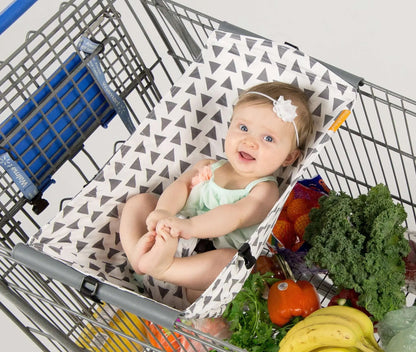 Baby Shopping Cart Hammock | Triangles - Get it from Bo