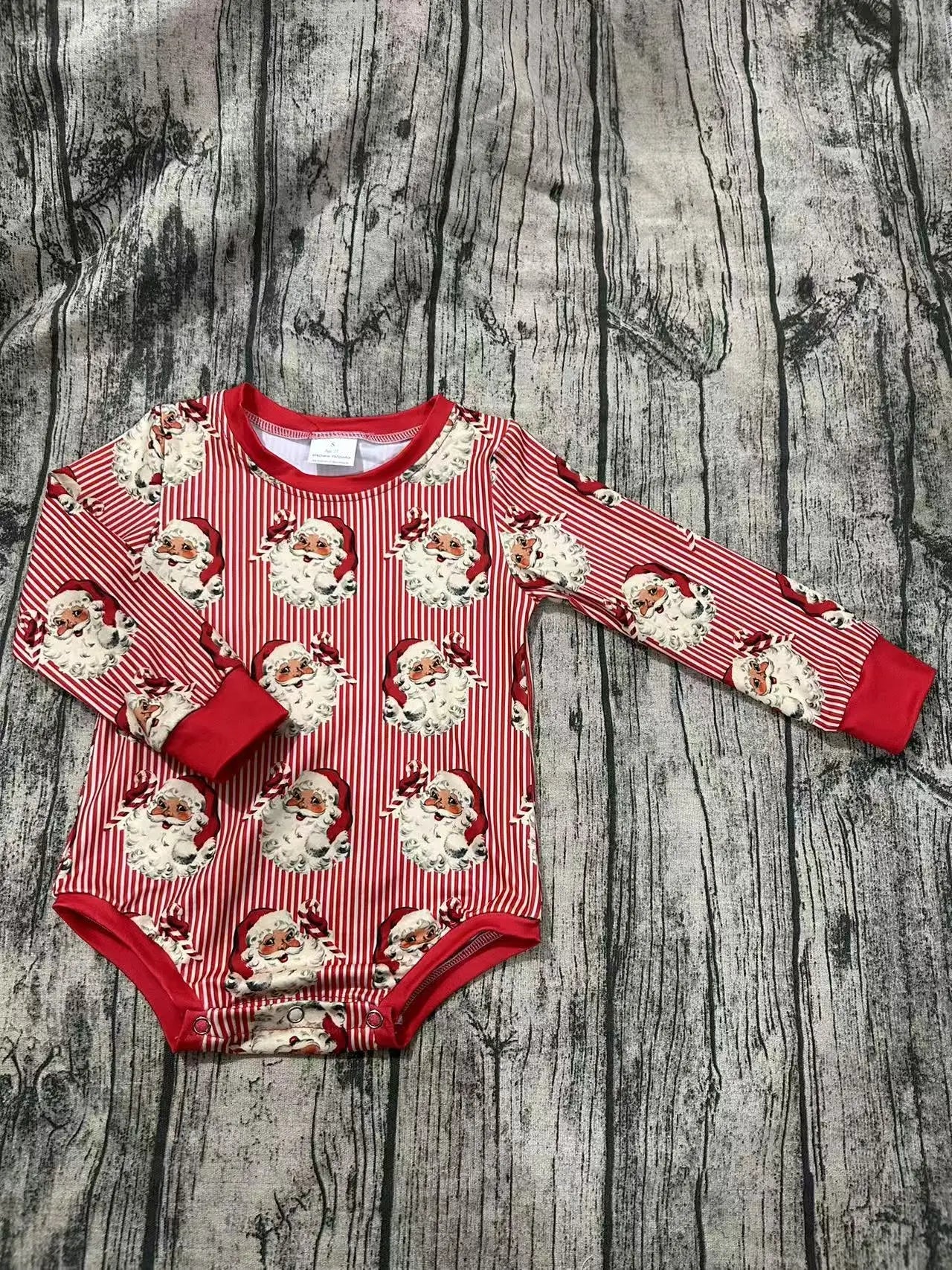 Santa Stripe long sleeve Leo - Get it from Bo
