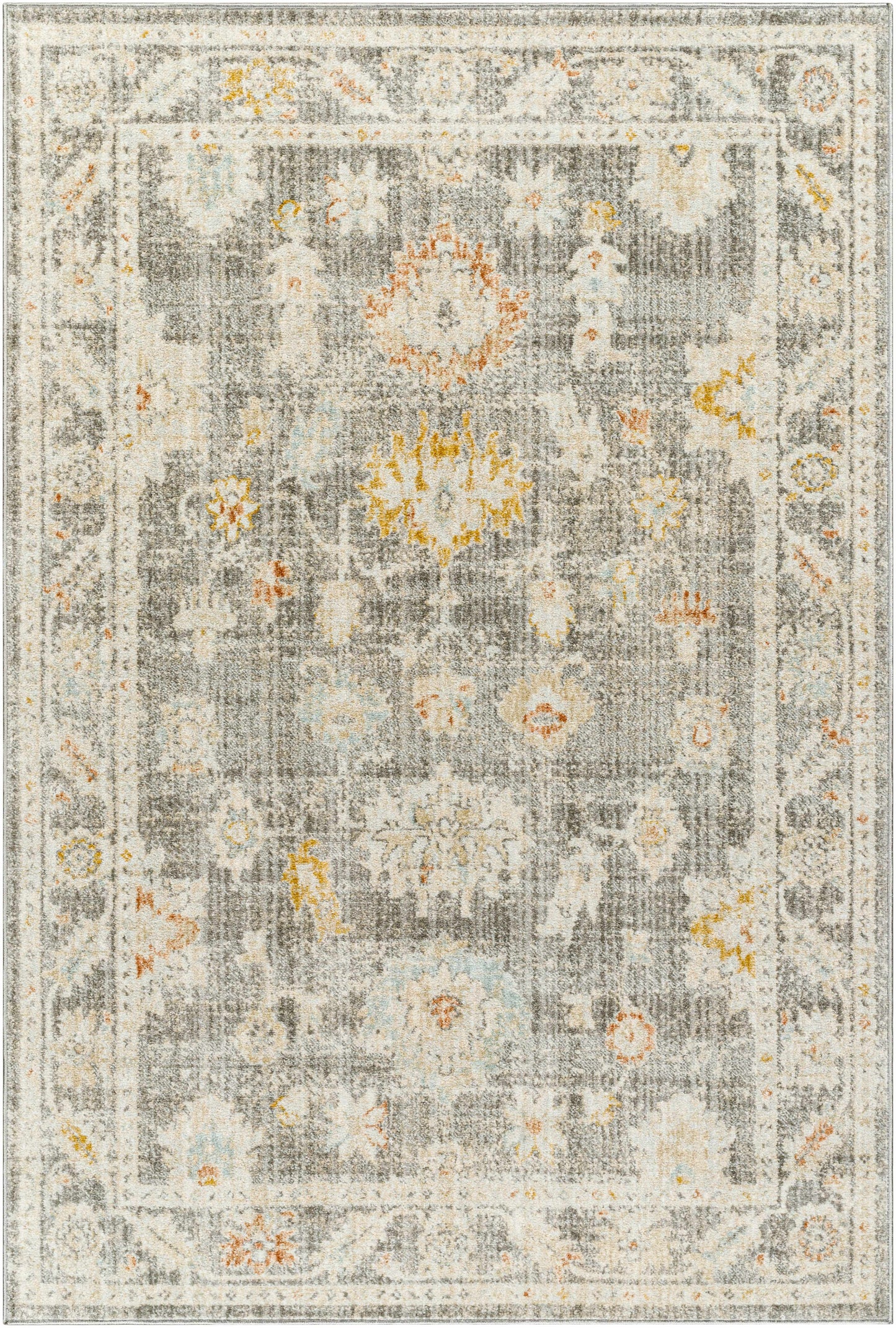 Ixtli Green & gold Area Rug - Clearance