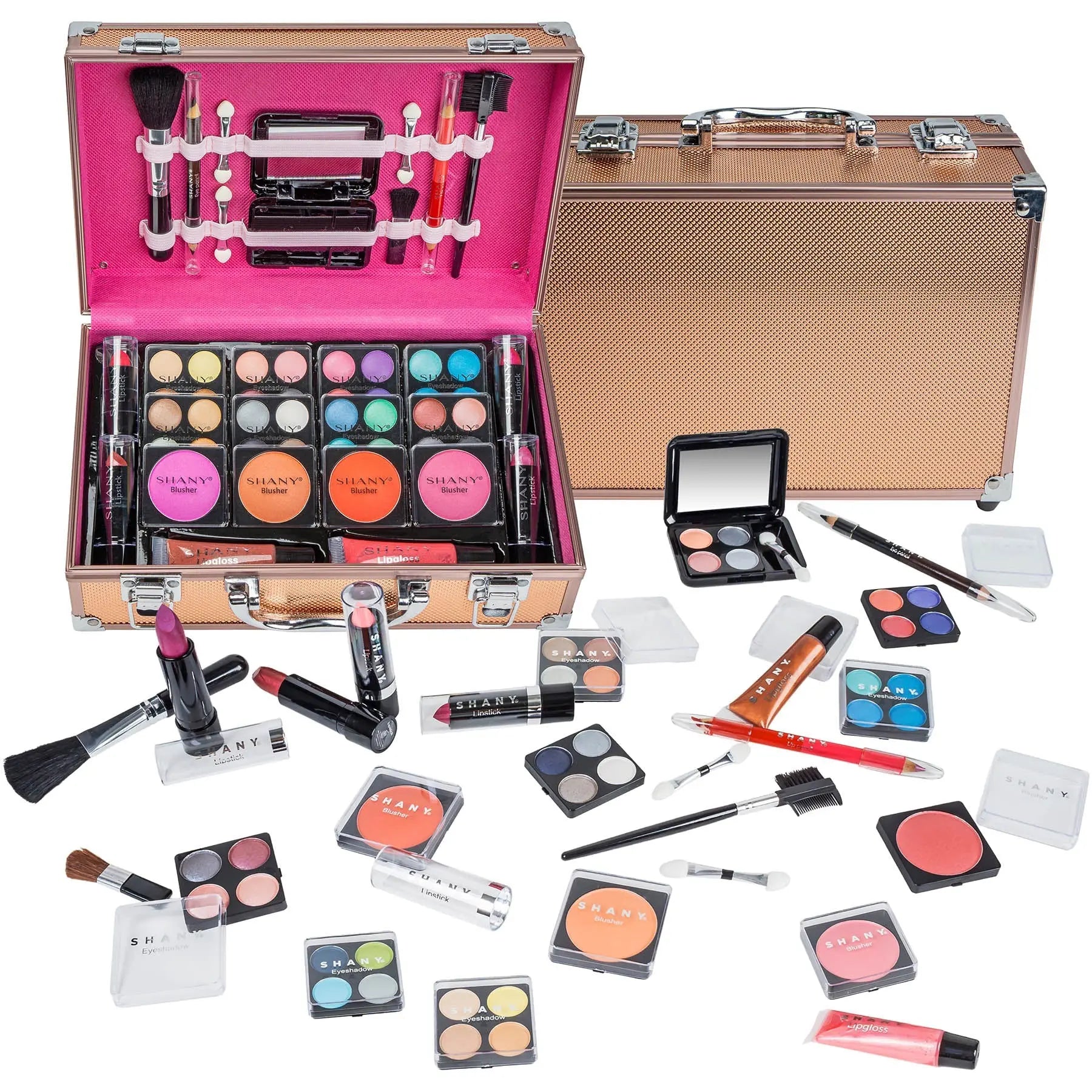 Carry All Makeup Train Case - Makeup Set SHANY