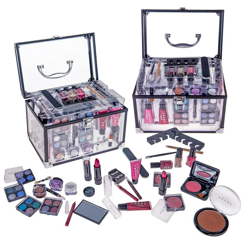 Carry All Trunk Makeup Set - Silver SHANY