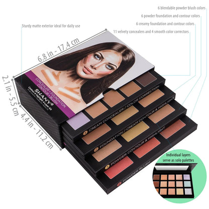 4-Layer Contour and Highlight Makeup Kit SHANY