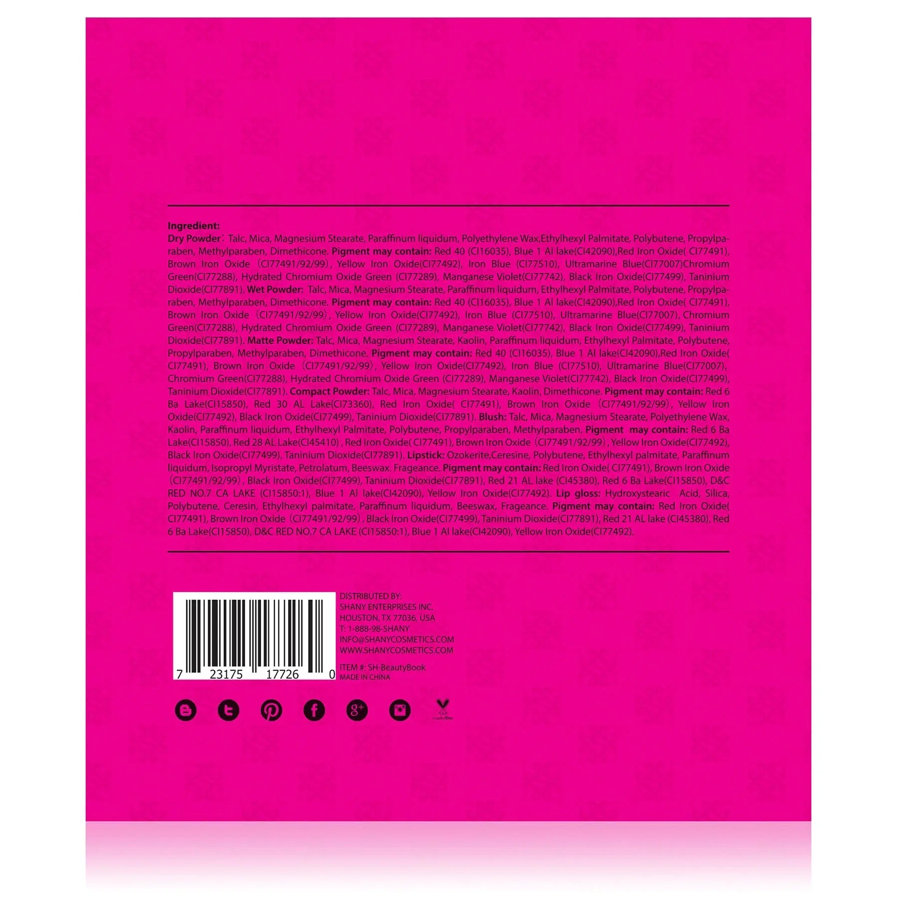 Beauty Book - All in One Makeup Set SHANY