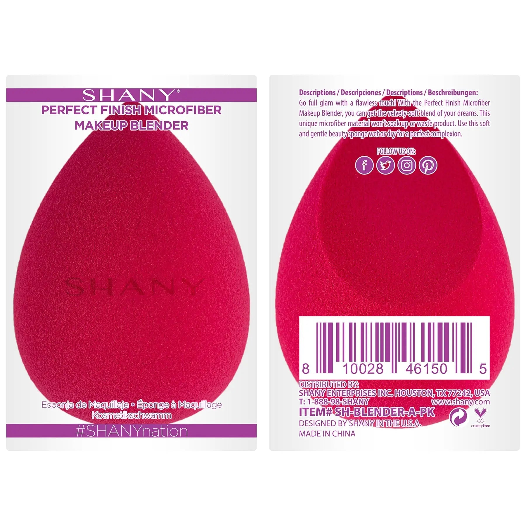 Perfect Finish Makeup Blender Sponge SHANY