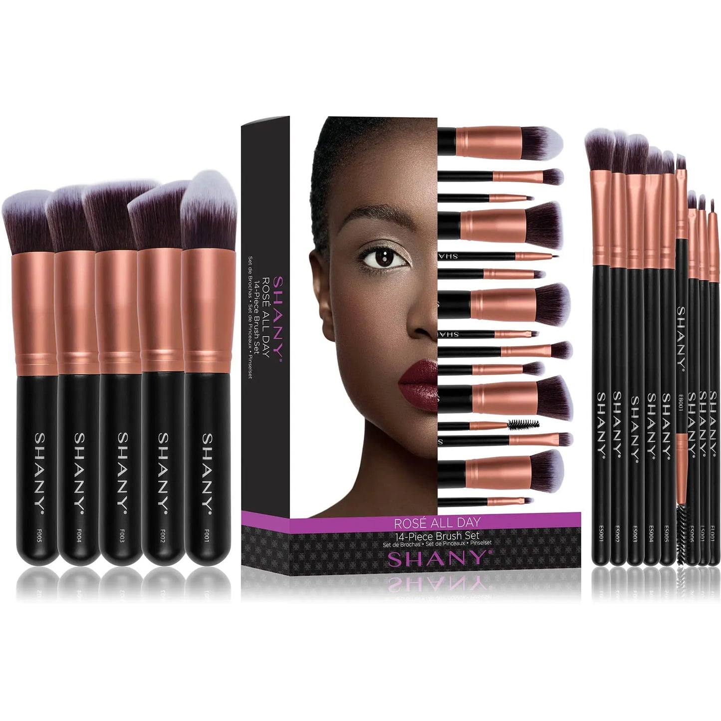 14 Piece Professional Makeup Brush Set SHANY