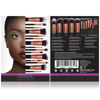 14 Piece Professional Makeup Brush Set SHANY
