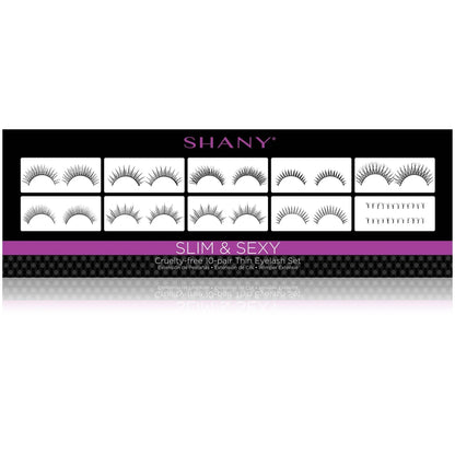 Eyelash extend - set of 10 assorted reusable eyelashes SHANY