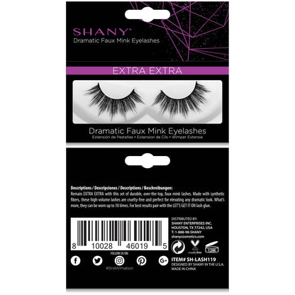 Classic Faux Mink 3D Eyelashes SHANY