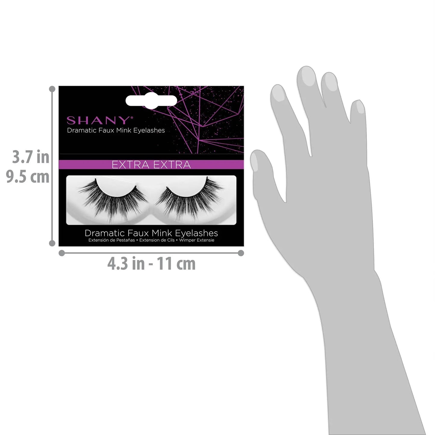 Classic Faux Mink 3D Eyelashes SHANY