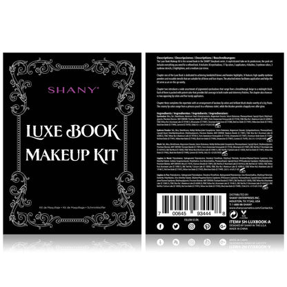 Luxe Book Makeup Set - All In One Travel Cosmetics Palette SHANY
