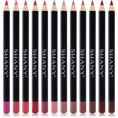 Dreamy Dozen Matte Lip Liner Set - 12 pc SHANY