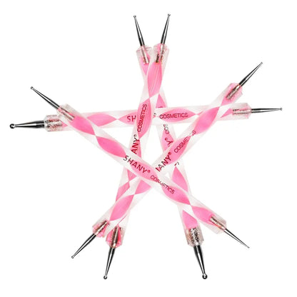 Marbleizing Dotting Pen Brush Sets - set of 5 x 2 way brushes SHANY