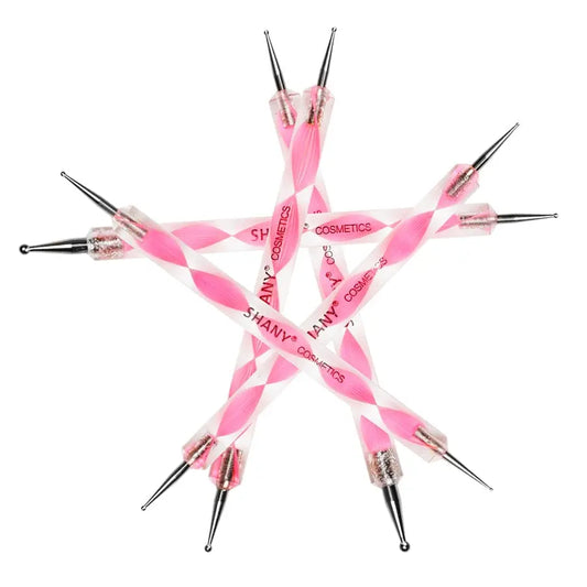 Marbleizing Dotting Pen Brush Sets - set of 5 x 2 way brushes SHANY