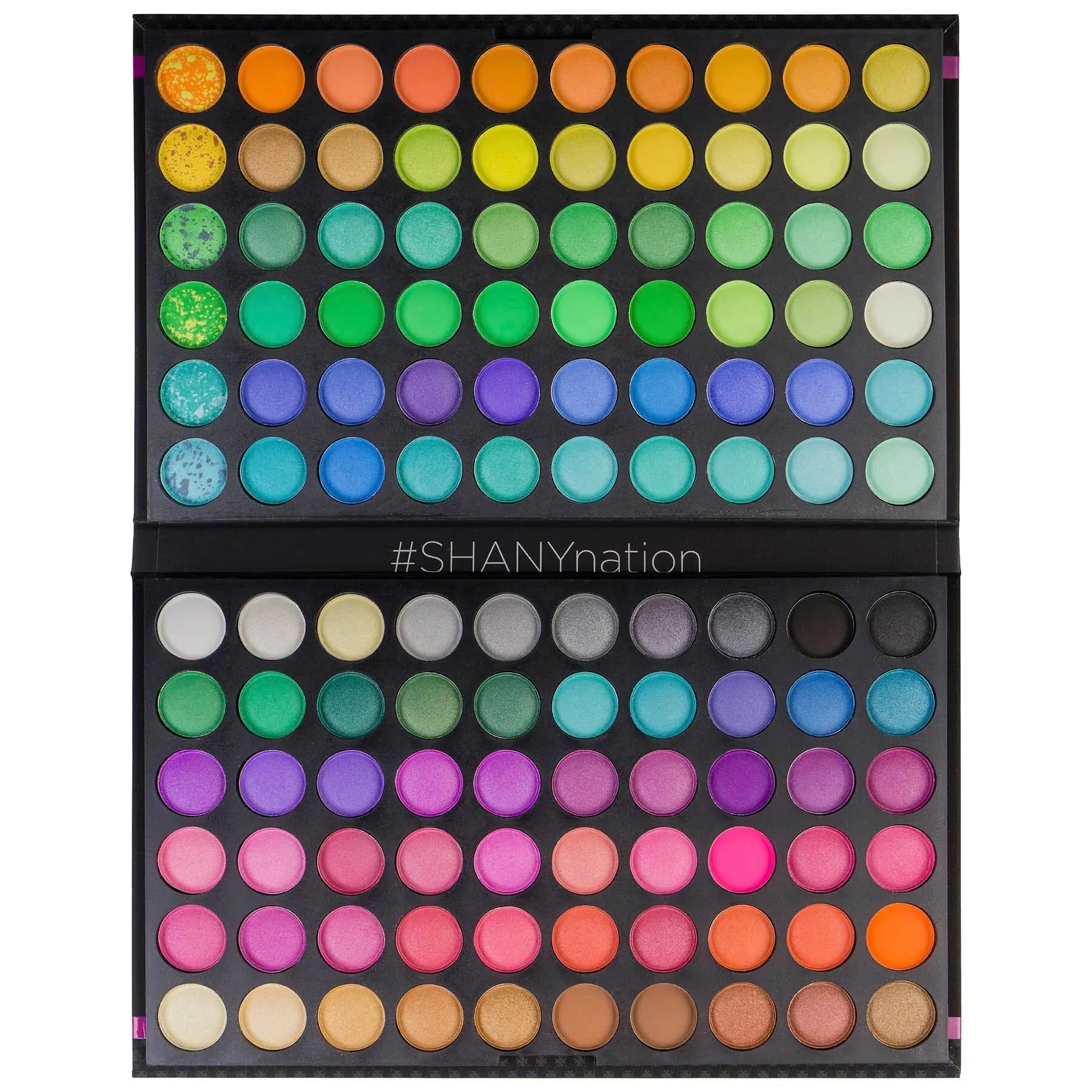 120 Colors Eye shadow Palette, Bold and Bright Collection,  Classic Neon SHANY