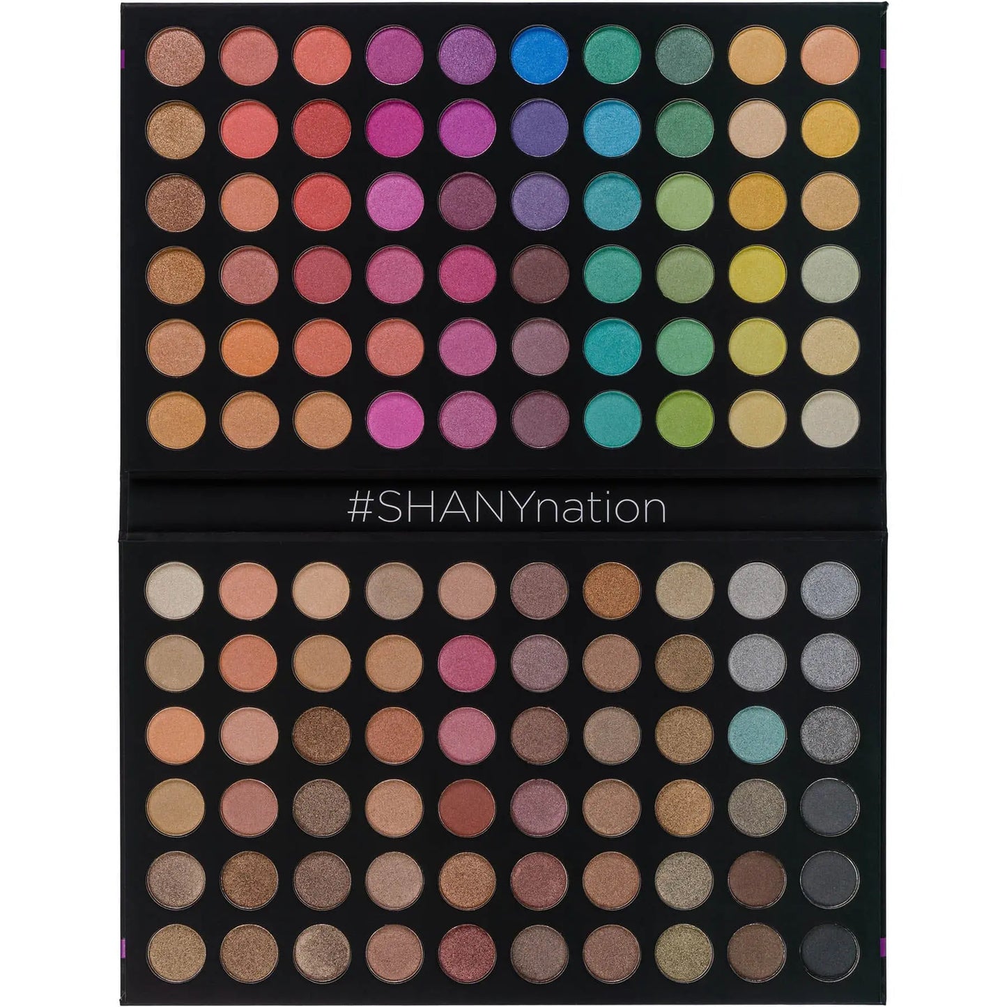 Ultimate Fusion - 120 Color Eye shadow Palette Natural Nude and Neon Combination SHANY