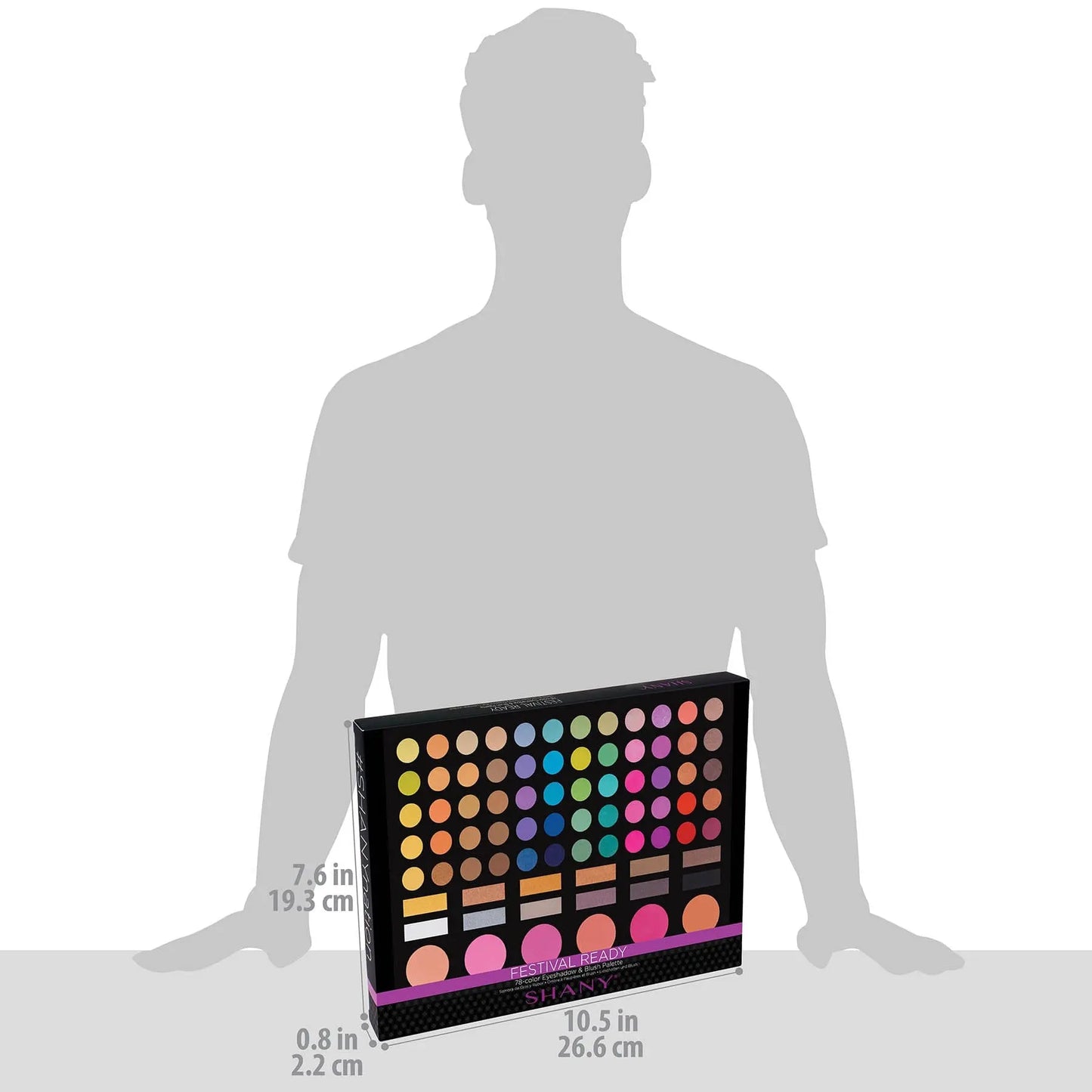 Eye shadow & Blush Palette 78 Color SHANY