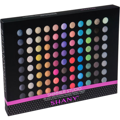 SHIMMER STUDIO, Ultra Shimmer Matte Metallic Eyeshadow Palette SHANY