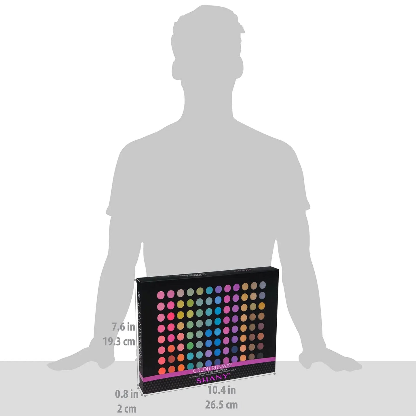 96 Color Runway Matte Eye shadow Palette SHANY