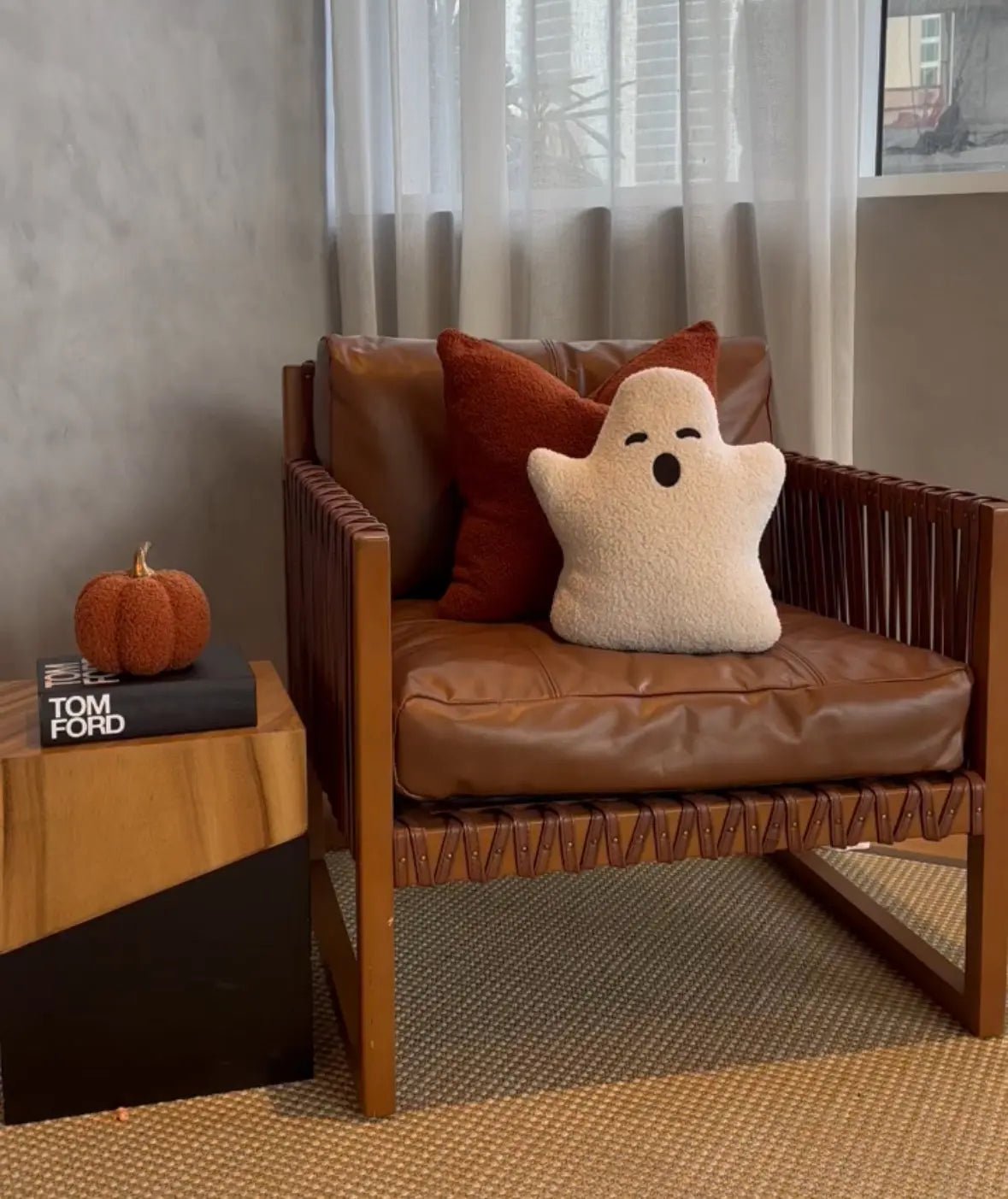 Sherpa Ghost Pillow - Get it from Bo