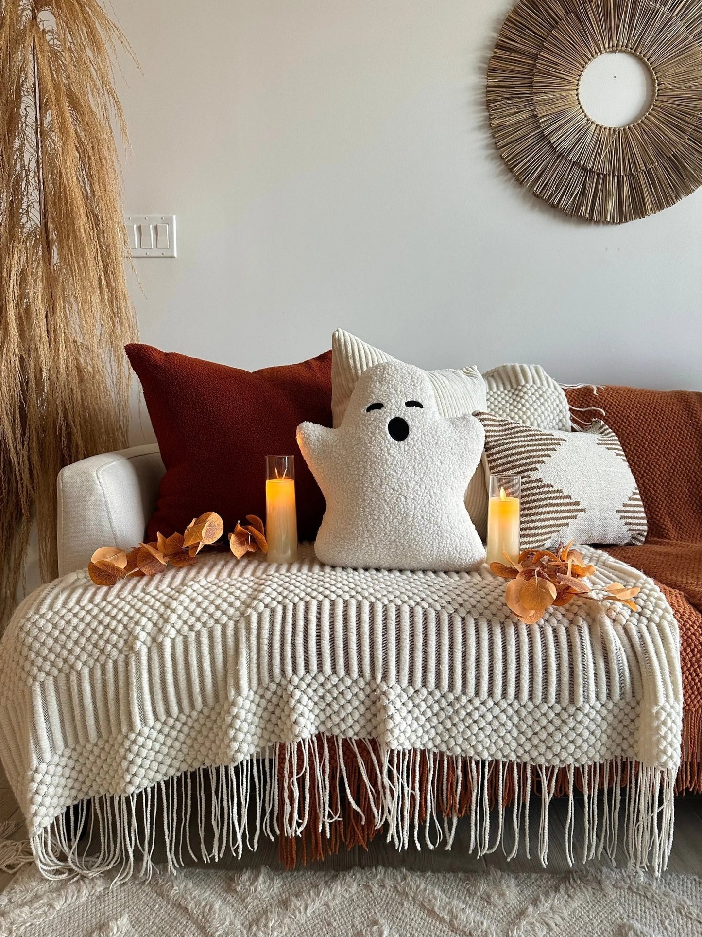 Sherpa Ghost Pillow - Get it from Bo