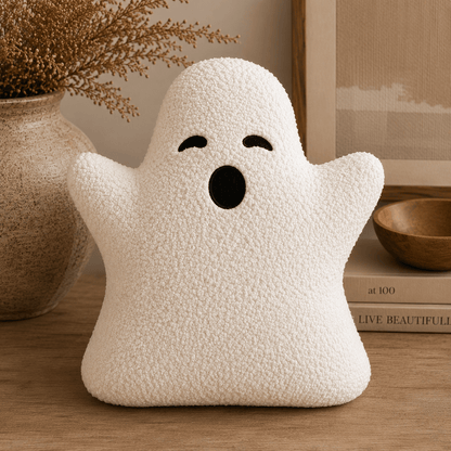 Sherpa Pumpkin & Ghost Pillow Set - Get it from Bo