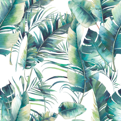 Baby Shopping Cart Cover | Tropical Day Leaf Print Binxy Baby